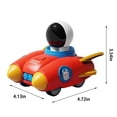 thumbnail image 3 of DEBGFS Jouets de Voiture Spatiale à Presser et à Emporter pour Tout-Petits, Ensemble de Jouets de Voiture à Friction et Inertie, Voitures à Rétrofriction, Ensemble de Jeu de Voiture à Thème Spatial, Voitures à Pousser pour Tout-Petits, Fusée Spatiale, Jouet de Navire avec Astronautes, Rouge, freesize, 3 of 8