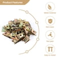 thumbnail image 2 of 50pcs Bronze Ton Ressort Métal Panneau de Porte de Voiture Spire Vis U-Type Clips, 2 of 5