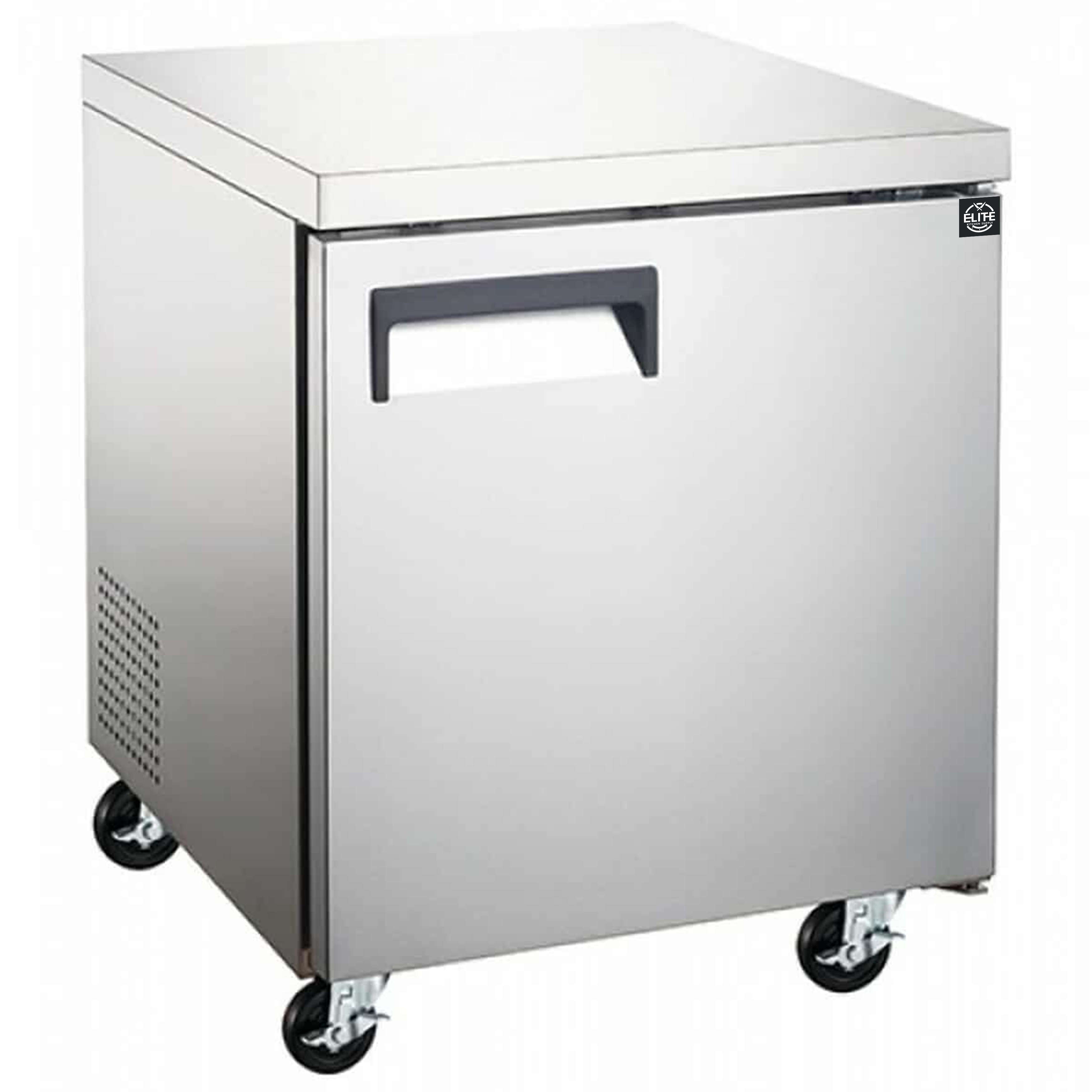 NSF 28 in. Commercial Freezer 7.2 Cu.Ft Undercounter Freezer Single Door Worktop Freezer