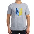 thumbnail image 1 of CafePress - I Stand With Ukraine Flag Support Ukraine T Shirt - Men's Fitted T-Shirt, 1 of 1