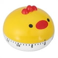 thumbnail image 3 of Temporizador Mecánico De Cocina Con Forma De Animal, Contadores Manuales, Herramienta De Sincronización De Cocina Para Cocinar, Pollo Amarillo, Oso Azul, Rana Verde, Conejo Rosa, 3 of 7