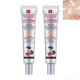 thumbnail image 1 of Korean Color Changing Cc Cream- 2 In1 Skincare & Makeup,45ml Hydrating Foundation with Centella Asiatica Multi-purpose Pre-Makeup Primer Moisturizing--Dark 2pcs, 1 of 5