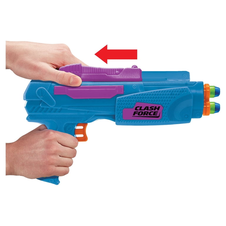 Adventure Force Clash Force Combo Foam Dart Blaster Set with 4