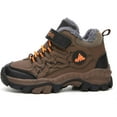 thumbnail image 6 of Kids Boys Winter Hiking Boots Warm Lined Snow Boots Anti Collision Anti-Skid Athletic Outdoor Adventure Camping Trekking Shoes, 6 of 15