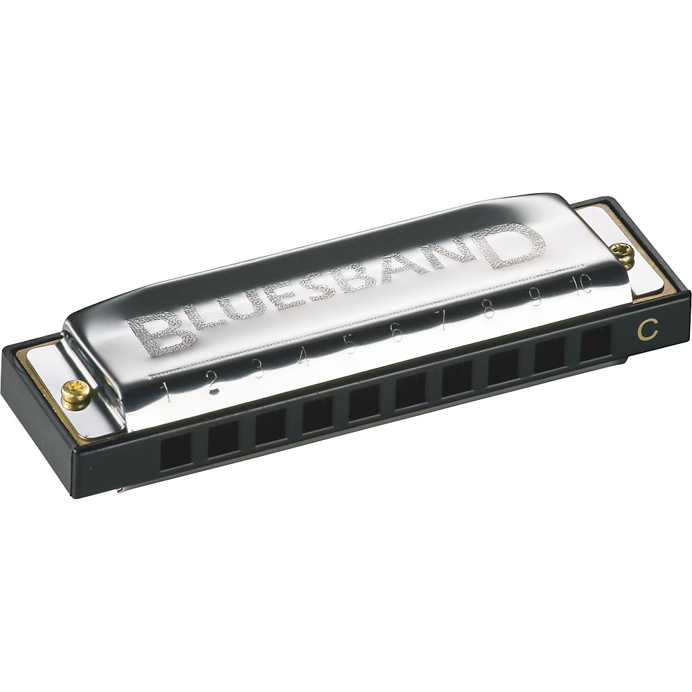 Hohner Blues Band 1501 C Harmonica and <em>Play Harmonica Today!</em> Pack Kit C