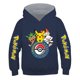 thumbnail image 1 of Sudaderas con capucha de Pokémon Pikachu para niños y niñas, abrigos finos de Pikachu, figura de Anime de dibujos animados, primavera y otoño, 1 of 4