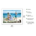 thumbnail image 2 of Fun in the Sun - Children Playing at the Beach - From an Original Color Painting by Scott Westmoreland - Bamboo Fine Art 290gsm Paper Print (Unframed) 24x32in, 2 of 4