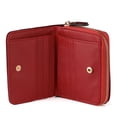 thumbnail image 2 of Nueva Cartera De Párrafos Cortos Para Tarjetas De Crédito Con Cremallera Pequeña Tarjeta De Crédito Para Dama Rojo Small, 2 of 5