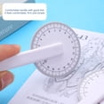 thumbnail image 3 of Pattern Making Measuring Ruler 360 Degrees Rotating Roller Wheel Quilting Ruler, 3 of 8