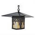 thumbnail image 2 of Meyda Tiffany 106826 Square Seneca 23" Wide Pendant - Brown, 2 of 2