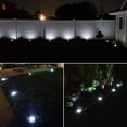 thumbnail image 4 of Solar Powered Ground lights 8Pack,Waterproof LED Solar Lights Outdoor Solar Disk Lights Decorative,Solar Garden Lights, 4 of 7