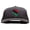 Black Charcoal, variant on African Kwanzaa Embroidered Two Tone Flat Bill Snapback - Red Black OSFM