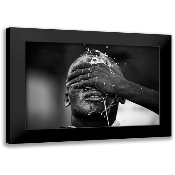 Godinho, Luis 14x11 Black Modern Framed Museum Art Print Titled - Ritual