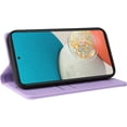 thumbnail image 3 of Case for Samsung Galaxy A53 5G PU Leather Wallet Case Cover,Samsung Galaxy A53 5G Flip Folio Case with Card Holders,Magnetic Phone Case Compatible with Samsung Galaxy A53 5G,Light Purple, 3 of 13
