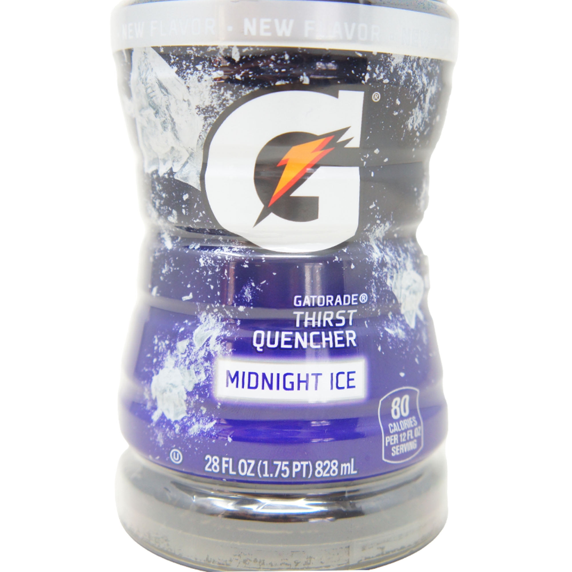 Gatorade Thirst Quencher Midnight Ice Flavor - 28 FL OZ (6 Pack)