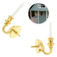 thumbnail image 4 of Arborister 2 Mini LED Candle Wall Sconces for 1:12 Dollhouse Decoration, 4 of 10