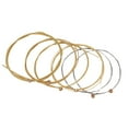 thumbnail image 2 of Gratier 6 PCS/ Set Assorted Sizes Steel Guitar Strings for 6 String Folk Acoustic Guitar 0.3mm 0.41mm 0.61mm 0.81mm 1.71mm 1.35mm, 2 of 5