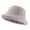 grey, variant on Bucket Hat Casual Soft Trendy Warm Hat for Travel Camping Hiking Street Trekking White