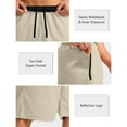 thumbnail image 3 of Generic Men's Athletic Shorts with Pockets 11" Long Basketball Shorts Lightweight Quick Dry Gym Workout Shorts, 3 of 3