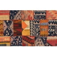 thumbnail image 1 of Ahgly Company Machine Washable Indoor Rectangle Contemporary Bronze Brown Area Rugs, 5' x 7', 1 of 7