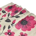 thumbnail image 3 of Yayeee Shower Curtain with Hooks 72"x72" Waterproof Fabric Bathroom Hanging Decor, Pink Flowers, 3 of 5