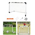 thumbnail image 4 of Portería de fútbol portátil, porterías de fútbol para porterías de entrenamiento en el patio trasero para práctica de fútbol con estuche de transporte Bomba de bola blanca M w, 4 of 8