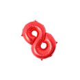 thumbnail image 3 of Cateissary Globos de aluminio digitales de 16 pulgadas para feliz cumpleaños, figuras de globos con número de oro rosa de aire, decoraciones para fiesta Kits de decoración para fiestas rojo ocho Cateissary HA002665-38, 3 of 6