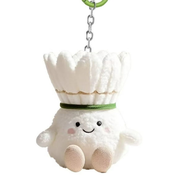 Bag Charms Cute Plush Badminton Keychain Car Keys Souvenir Great Gift Idea