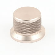 Gold Tone CNC Machined Solid Aluminum Speaker Radio Volume Knobs 38x30x25mm