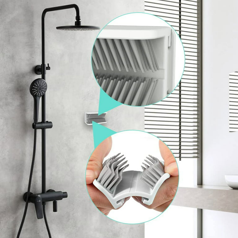 Hair Catcher Shower Wall Mount Hair Collector Removable shower