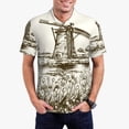 thumbnail image 1 of Balery Dutch Windmill Camisa Polo de Hombre con Estampado, de Manga Corta y Tejido Medio, Camisa Tipo Golf Polo-X-Large, 1 of 6
