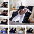 thumbnail image 2 of Personalizable BTS Manta De Picnic Kim Nam Joon , Seok-Jin , Min Yoon-Chi , Jeong Hoseok , Park Jimin Tae Hyung , Tian Jungkook Felpa Sofá Adultos Niños Viajes Impresión 3D Térmica Oficina Franela Cam, 2 of 4