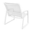 thumbnail image 3 of Compamia Pacific Club Arm Chair White Frame White Sling, 3 of 5
