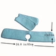 thumbnail image 2 of Protector contra salpicaduras for grifo de microfibra superabsorbente, alfombrilla lavable for encimera de baño y cocina, recolector de goteo, 2 of 2