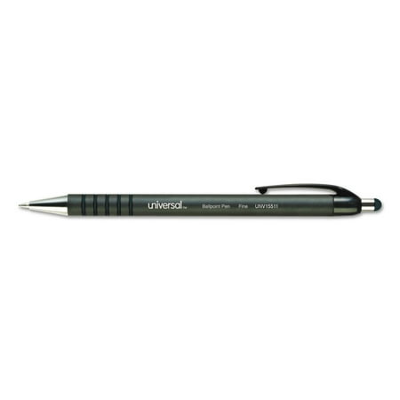 UPC 087547155110 product image for Universal UNV15511 1 mm Retractable Ballpoint Pen - Medium  Blue (1 Dozen) | upcitemdb.com