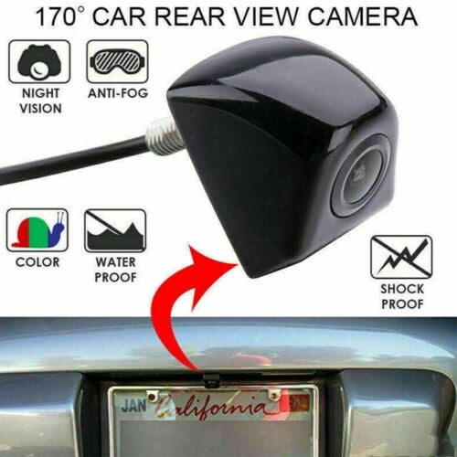 USA 170°CMOS Anti Fog Waterproof Car Rear View Reverse Camera Kit Backup Camera 