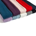 thumbnail image 3 of Women Yoga Stockings Open Heel Ribbed Knit Thigh High Leg Warmers for Ballet Dancing Lounging, 3 of 8