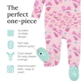 thumbnail image 4 of Pijama elegante de bambú viscoso con forma de cacahuete para bebés, de 6 a 9 meses, 4 of 6