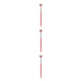thumbnail image 1 of relayinert Macaron Color Toothbrush Vibrant And Stylish Plastic Three Head Toothbrush For Cleaning 418 Girl Pink Adult 3Set, 1 of 6