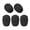 5, variant on Microphones Covers Foam Windscreen for Poly 4310 UC/4320 UC Clear Sound