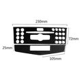 thumbnail image 4 of Carbon Fiber Console Cd Panel Trim For C Class W204 2007-2010, 4 of 5