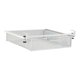 thumbnail image 4 of Cesta de almacenamiento invisible para debajo del cajón, caja de almacenamiento, accesorios de oficina, deslizante Blanco L, 4 of 9