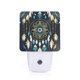 thumbnail image 1 of Fotbe Boho Dreamcatcher Luz Nocturna LED, Luz de Noche con Sensor de Luz Natural de Anochecer a Amanecer, Se Enchufa a la Pared, Blanco Cálido 0.5W-UK, 1 of 7