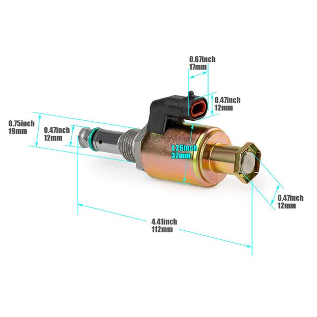 F5TZ9C968A pour Régulateur de Pression d'Injection Navistar IPR