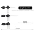 thumbnail image 2 of Hamnskyth 150ml Powder Duster,Adjustable 11" to 26" Tube for Diatomaceous Earth Application, 2 of 6