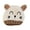 Beige, variant on Baby Toddler Kids Boy Girl Knitted Children's Lovely Spire Soft Hat