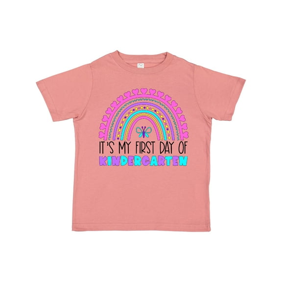 Inktastic Its My First Day of Kindergarten Boys or Girls Toddler T-Shirt