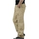 thumbnail image 2 of Pantalones largos, pantalones cargo para hombre, pantalones rectos ajustados con múltiples bolsillos, pantalones deportivos para exteriores, pantalones para hombre, 2 of 9