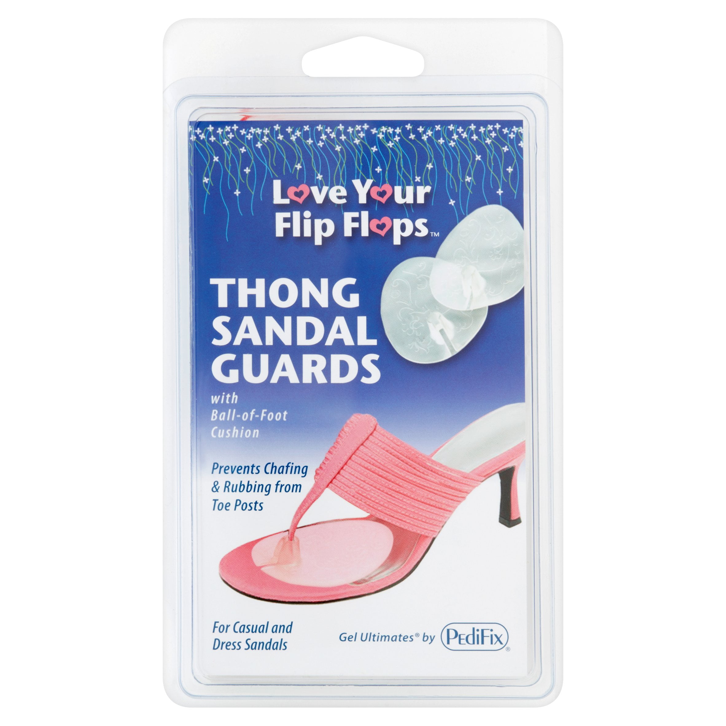 1 Pairs New Silipos Sandal Flip-Flop Gel Toe Guards Cushions Thong Protectors 