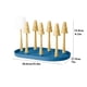 thumbnail image 2 of Soporte para taza de café, estante de almacenamiento para tazas, estante colgante de vidrio, estante de almacenaje para cocina, escurridor, puede contener 6 tazas, estante de almacenamiento, 2 of 5